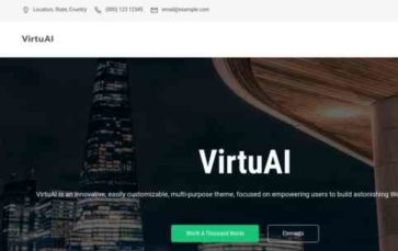 VirtuAI (screenshot desktop)