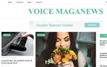 Voice Maganews (screenshot desktop)