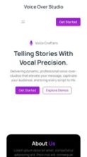 Voice Over Studio (screenshot mobile)