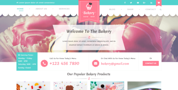 VW Bakery (WordPress)