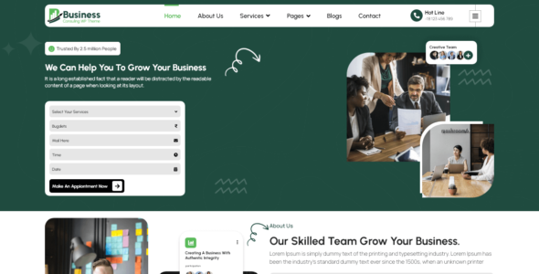 VW Business Consulting (WordPress)