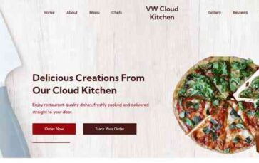 VW Cloud Kitchen (screenshot desktop)