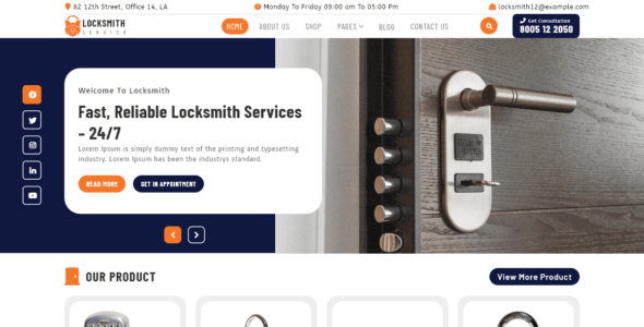 VW Locksmith (WordPress)