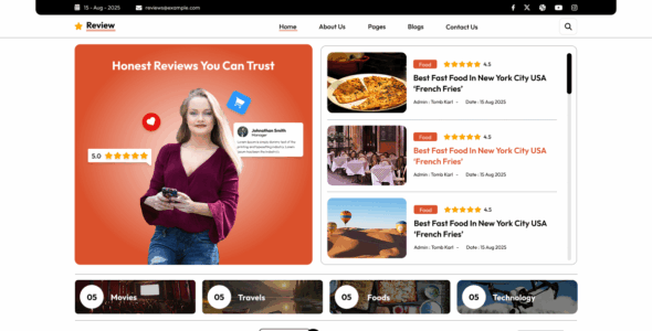VW Online Review (WordPress)