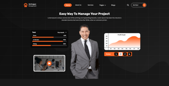 VW Project Management (WordPress)
