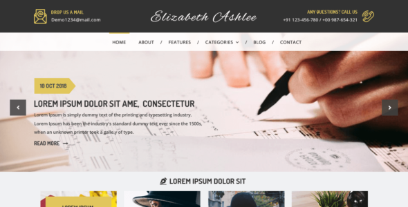 VW Writer Blog (WordPress)