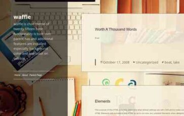 waffle (screenshot desktop)