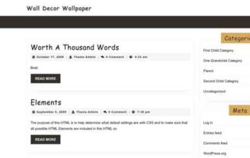 Wall Decor Wallpaper (screenshot desktop)