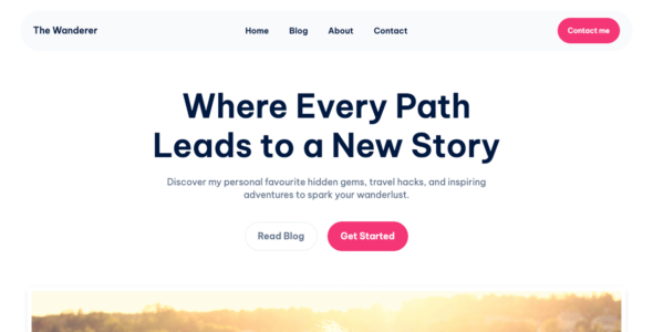 Wanderer Blog (WordPress)