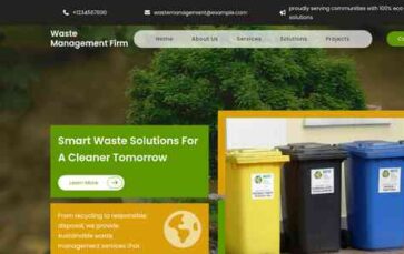Waste Management Firm (screenshot desktop)
