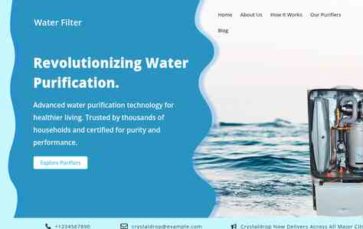 Water Filter (screenshot desktop)