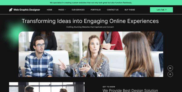 Web Graphic Designer (WordPress)