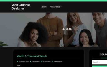 Web Graphic Designer (screenshot desktop)
