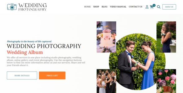 Wedding Photography (WordPress)