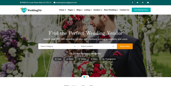 WeddingDir Lite (WordPress)
