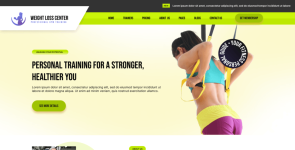 Weight Loss Center (WordPress)