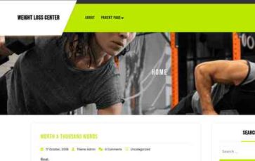 Weight Loss Center (screenshot desktop)