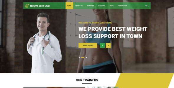 Weight Loss Club (WordPress)