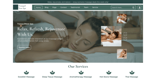 Wellness Therapy (WordPress)