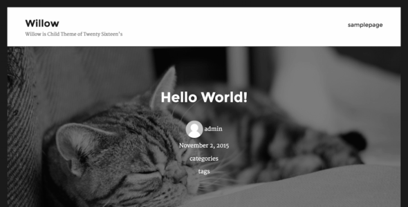 willow (WordPress)
