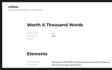 willow (Takuma Misumi) - (screenshot desktop)