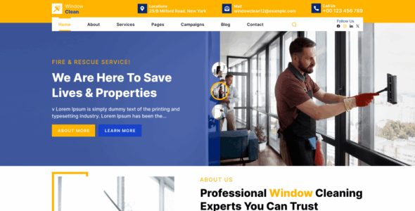 Window Cleaning (WordPress)