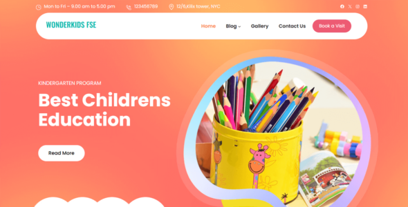 WonderKids FSE (WordPress)