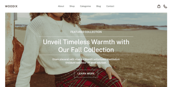 Woodix E-Commerce (WordPress)