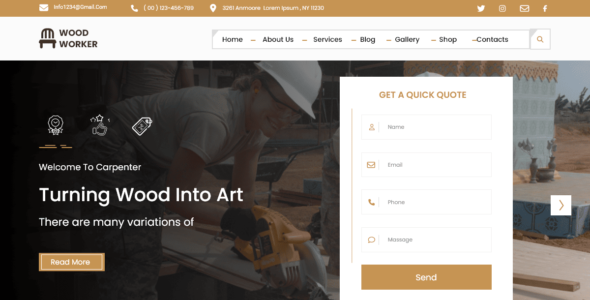 Woodworker (WordPress)