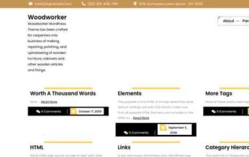 Woodworker (screenshot desktop)