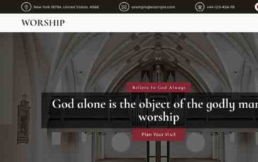 Worship (screenshot desktop)