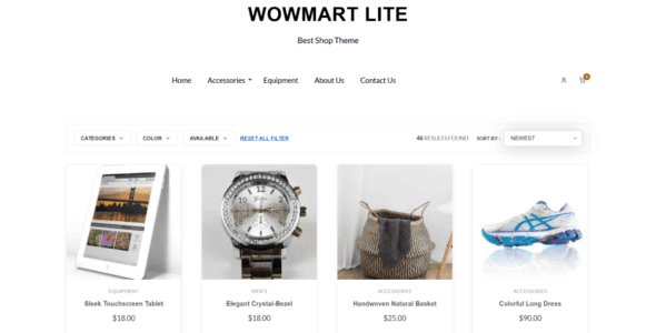 WoWmart Lite (WordPress)