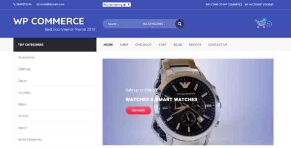 WP Commerce (WordPress)