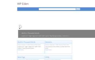 WP Eden (screenshot desktop)