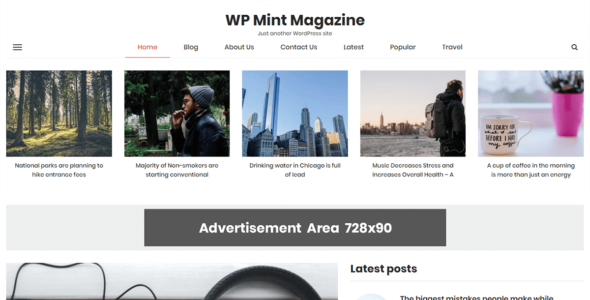 WP Mint Magazine (WordPress)