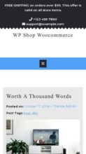 Screenshot Mobile WP Shop Woocommerce (screenshot mobile)