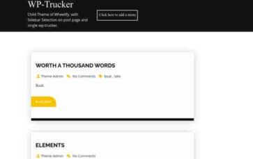 WP-Trucker (screenshot desktop)