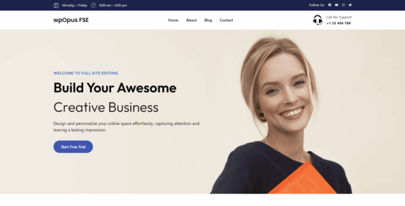 wpOpus FSE (WordPress)