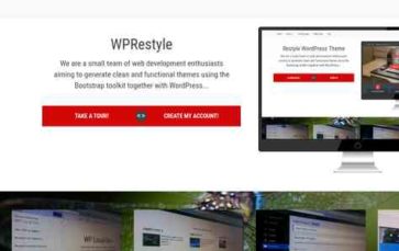 WPRestyle (screenshot desktop)