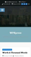 WPXpress (screenshot mobile)
