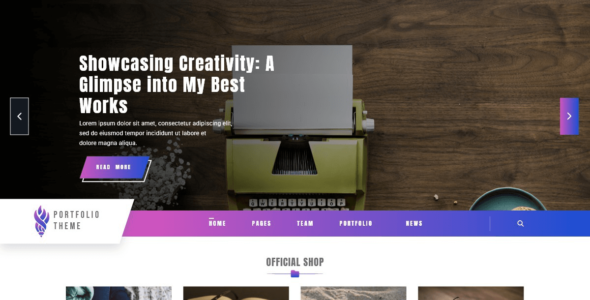 Writer Portfolio (WordPress)