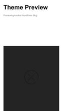 X Portfolio (screenshot mobile)