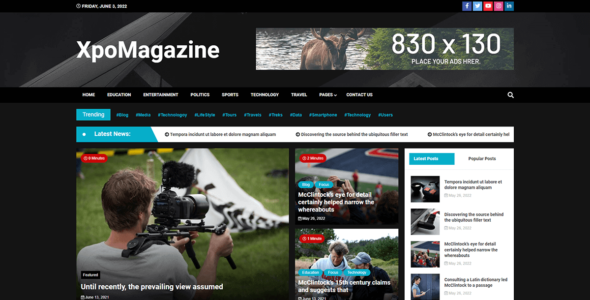 XpoMagazine (WordPress)