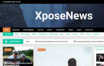 XposeNews (screenshot desktop)