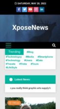 XposeNews (screenshot mobile)