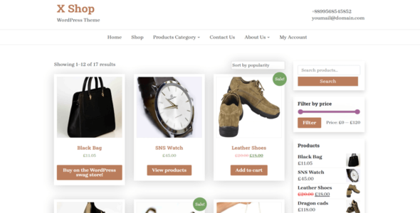 XShop (WordPress)