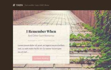 Yarn (screenshot desktop)