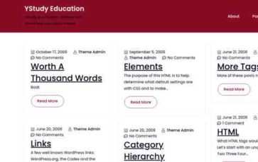 YStudy Education (screenshot desktop)