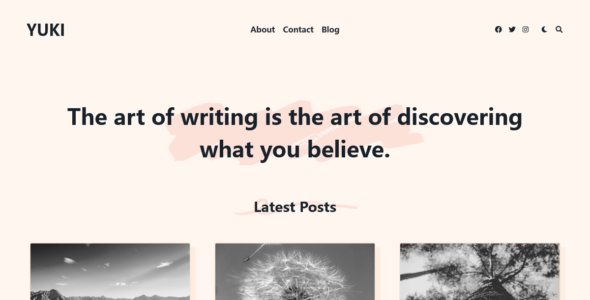 Yuki Elegant (WordPress)