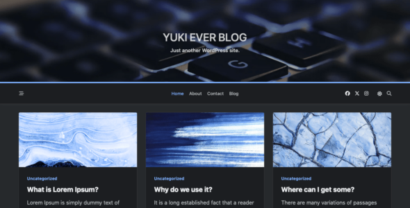 Yuki Ever Blog (WordPress)